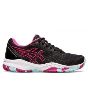 Asics Gel Padel Exclusive 6 Negro Rosa Mujer