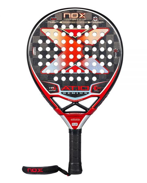 Pala de padel Nox at10 genius 18k 22 Pala de padel Nox at10 genius 18k 22