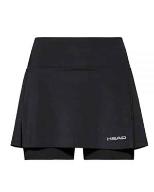 Falda Head Club Basica Negra Mujer