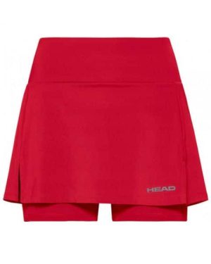 Falda Head Club Basica Roja Mujer