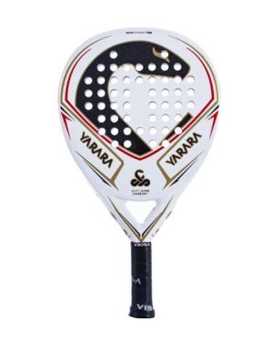 Pala de padel Vibora Yarara White Classic edition