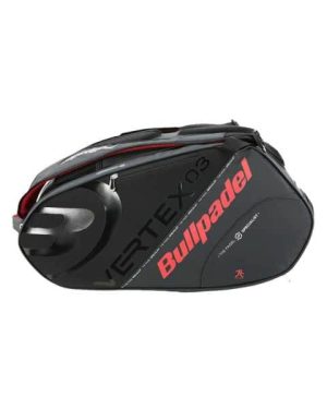 Bolsa Paletero Bullpadel BPP-22001 Vertex Negro Rojo