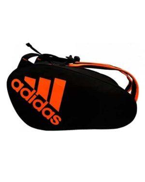 Bolso Paletero Adidas Control negro naranja