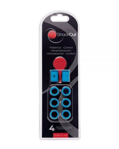 Antivibrador Pala Shockout Azul Antivibrador Pala Shockout Azul