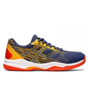 Zapatillas Asics Gel Padel Exclusive 6 Azul Amarillo