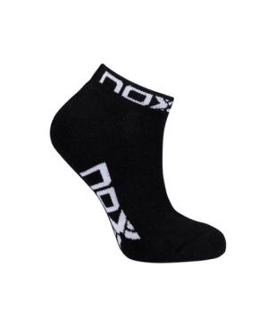 CALCETINES NOX TOBILLEROS NEGRO BLANCO